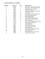 Preview for 23 page of Magnum MWT0500 Operators Manual And Parts Lists