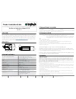 Preview for 1 page of Magnum Mx-UTR-L3 Installation Manual