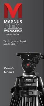 Magnus REX VT-4000-PRO-2 Owner'S Manual preview