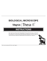 Предварительный просмотр 1 страницы Magnus Theia fi Instructions Manual