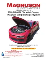 Magnuson Superchargers Magnum DI Installation Instructions Manual preview