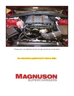 Preview for 80 page of Magnuson Superchargers Magnum DI Installation Instructions Manual