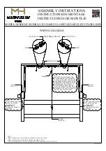 Предварительный просмотр 4 страницы MAGNUSSEN HOME B5311-54SF Assembly Instructions