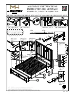 Предварительный просмотр 3 страницы MAGNUSSEN HOME B5311-64SF Assembly Instructions