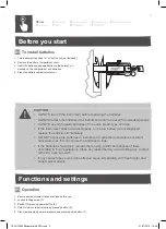 Preview for 4 page of Magnusson 3663602816324 Manual