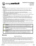 Preview for 2 page of Magswitch Pro Vertical Featherboard Manual