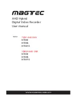 Preview for 1 page of Magtec MT8816 User Manual