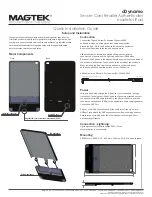 Magtek cDynamo Quick Installation Manual preview