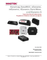 Magtek DYNAMAG Instruction Manual preview