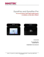 Magtek DynaProx Installation And Operation Manual preview