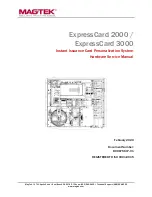 Preview for 1 page of Magtek ExpressCard 2000 Hardware Service Manual