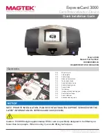 Предварительный просмотр 1 страницы Magtek ExpressCard 3000 Quick Installation Manual