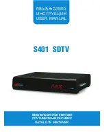 Предварительный просмотр 1 страницы Magtisat S401 SDTV User Manual