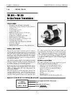 Предварительный просмотр 14 страницы Magtrol TM 300 Series User Manual