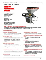 Предварительный просмотр 5 страницы Maguire Products GRAVIMETRIC AUGER FEEDER MGF-ST Original Instruction Manual