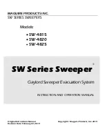 Maguire Products SW SERIES Instruction And Operation Manual preview