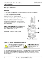 Предварительный просмотр 8 страницы MAGUIRE Ultra-600 Installation Operation & Maintenance