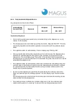 Предварительный просмотр 15 страницы Magus BASIKA rho NS 2 Installation, Operating And Maintenance Instructions