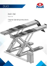 MAHA DUO CM 4.2 A Original Operating Instructions preview