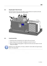 Preview for 39 page of MAHA DUO CM Series Operating Instructions Manual