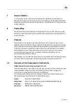 Preview for 45 page of MAHA DUO CM Series Operating Instructions Manual