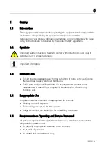 Предварительный просмотр 5 страницы MAHA ES 93 FT Operating Instructions Manual