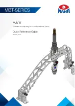 Предварительный просмотр 1 страницы MAHA MBT Series Quick Reference Manual