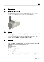 Preview for 15 page of MAHA MLT Series Original Operating Instructions