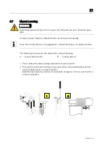 Preview for 21 page of MAHA RGE UC Operating Instructions Manual