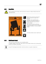 Предварительный просмотр 17 страницы MAHA RGE UNI TRAM Operating Instructions Manual