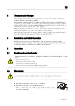 Preview for 15 page of MAHA TWIN F III 4.0 Operating Instructions Manual