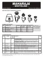 Maharaja Whiteline Ultramax HD Instruction Manual preview