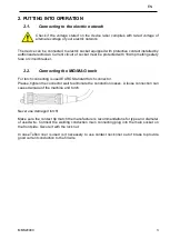 Preview for 21 page of Mahe MMS2000 Manual