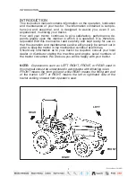 Предварительный просмотр 8 страницы Mahindra 2816 HST Operator'S Manual