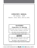 Preview for 2 page of Mahindra 3535 Operator'S Manual