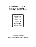 Preview for 1 page of Mahindra JINMA-200 Operation Manual