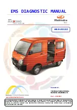 Mahindra Maxximo Mini Van Vx 2012 Diagnostic Manual preview