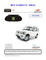 Mahindra SCORPIO Vlx Diagnostic Manual preview