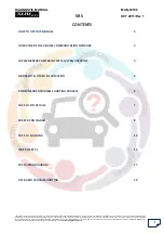 Предварительный просмотр 2 страницы Mahindra XUV 500 2011 Srs Diagnostic Manual