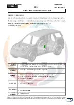 Предварительный просмотр 135 страницы Mahindra XUV 500 2011 Srs Diagnostic Manual