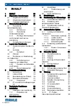 Preview for 39 page of MAHLE ACX120 Manual