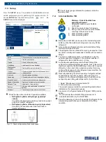 Preview for 17 page of MAHLE ACX2150 Operation Manual