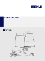 Предварительный просмотр 1 страницы MAHLE CAD-DPF1 Operation Manual