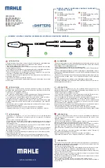 MAHLE eSHIFTERS User Manual предпросмотр