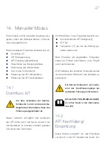 Предварительный просмотр 47 страницы MAHLE FluidPRO ATX 280 User Manual