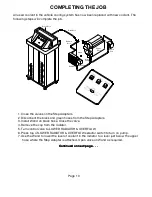 Preview for 11 page of MAHLE MCX-1 Operation Manual