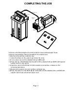 Preview for 12 page of MAHLE MCX-1 Operation Manual