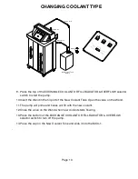 Preview for 14 page of MAHLE MCX-1 Operation Manual