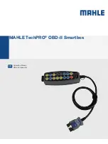 Preview for 1 page of MAHLE TechPRO OBD-II Smartbox Operation Manual