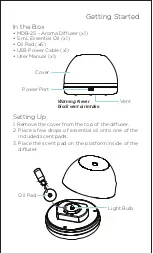 Preview for 3 page of Mahli MDB-25 User Manual